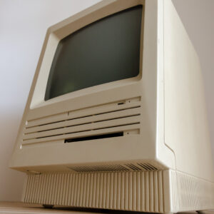 very old and antique Macintosh computer