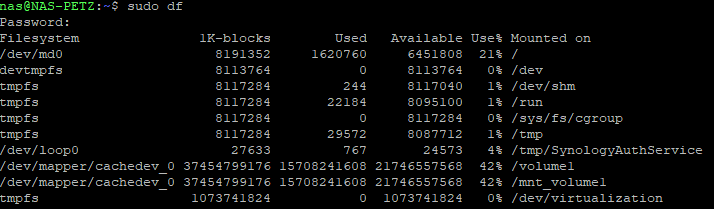 free space after deduplication initial run - 20.253TB